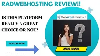 RADWEBHOSTING Review-Does This Really Deliver REAL VALUE Or NOT??See(WATCH Before use)