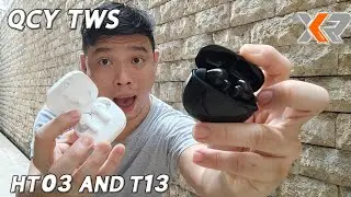 XIAOMI YOUPIN QCY T13 and HT03 TWS with Active Noise Cancelling. Perfect for Travelling Folks!