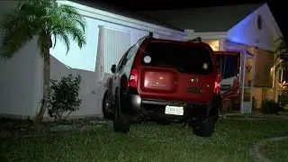 Theft suspect in custody after hitting North Port home