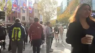 Exploring the Sights and Sounds of Collins Street in Melbourne, Australia
