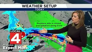 Metro Detroit weather forecast Feb. 20, 2026 -- Noon Update