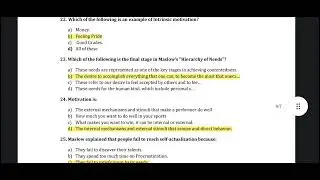 Role play simulation Mcq question answer part 6 BBA nep 4th sem lucknow university