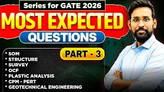 Most Expected Questions for GATE 2026 (PART - 3) | Infinity Zone #infinityzone #gate2026