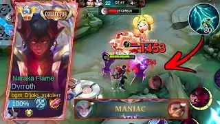 NEW DYRROTH BEST 1 SHOT LIFESTEAL BUILD TUTORIAL TO RANK UP FASTER IN 2025! - MLBB
