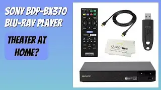 REVIEW (2025): Sony BDP-BX370 Blu-ray Player. Features