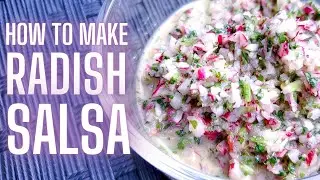 How To Make Radish Salsa | Blankita Lifestyles  (Episode 14)