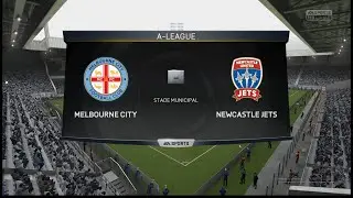Fifa 15 Чемпионат Австралии первый тур Melbourne City - Newcastle Jets