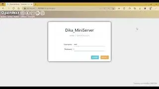 Firmware OpenWrt Mini Server