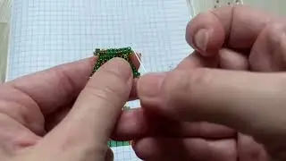 DIY XMAS TREE EARRINGS / PENDANT / ORNAMENT / BRICK STITCH CHRISTMAS BEADED JEWELRY TUTORIAL PART 2