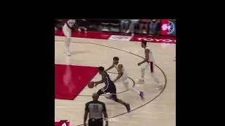 The No. 16 pick Yang Hansen is already making noise in Portland. 16 PTS &bull; 4 REB &bull; 3 BLK #nba #shorts