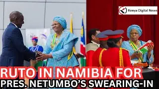 President  Ruto attends the Inauguration of the 5th President of Namibia!