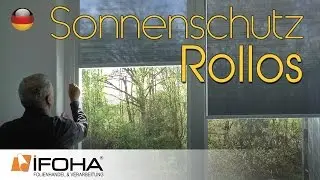Mit Sonnenschutz Rollos nach Ma&szlig; hin zu angenehme Temperaturen und Lichtverh&auml;ltnissen