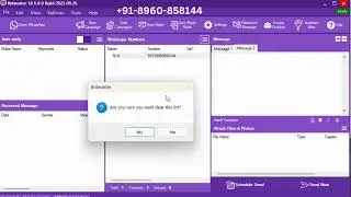 #bulkwhatsappsender #whatsappmarketingsoftware