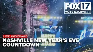 LIVE: Nashville New Year's Eve Countdown and Music Note Drop
