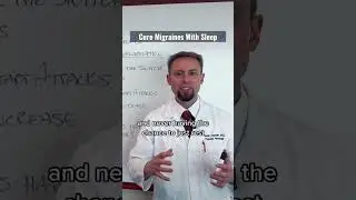 Dr. Chandler describes how to cure migraines with something as simple as sleep! ￼