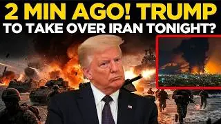 Trump LIVE: US Will Hit Iran 'Very Hard' Tonight? | Trump's Big Plans To Take Over Iran! | Trump