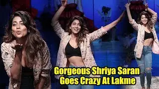 Shriya Saran | lakme Fashion Week 2019 | Day 01