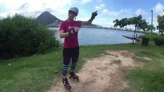 Cómo controlar velocidad y frenar en cuestas con patines inline usando Frenos Cuña con pasos y T.