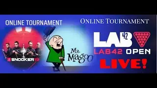 Part 2! Snooker19 - Lab42 Open - Online tournament Live!
