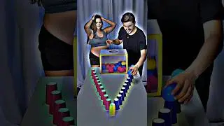 Ping pong 1000 Ball Poping Game Challenge😱#poping #ballon #game #challenge #ball #fyp #tiktok #viral