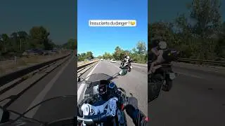 Insouciante du danger ! 🥲 #moto #motard