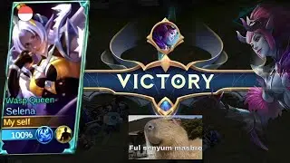 Selena in epic rank ? worth it broo #mlbb #mobilelegends #selenagameplay