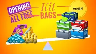 Stick Cricket Live | Mumbai | Opening all free kit bags | Gems | Coins | Cards
