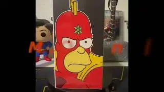 Radioactive man from The Simpsons Comic book and TV show