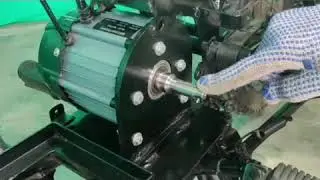 How to install a sprocket onto a motor shaft | Mounting sprocket on motor shaft | Fit a sprocket