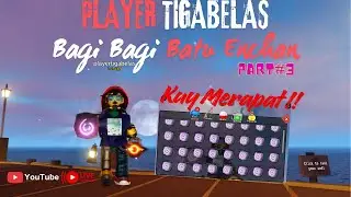 [LIVE] BAGI BAGI BATU ENCHANT PART 3 FISH IT #roblox #fishit #live #mediashareon