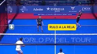 🎾RULO A LA REJA (desde el rev&eacute;s)#p&aacute;del #padeltips #padeltime Consejos r&aacute;pidos.