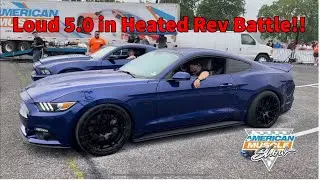 Loud Cars, Drama, and More!! American Muscle Car Show 2023 Rev Battle!