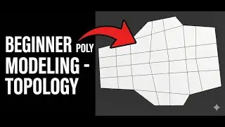 Beginner Polygon Modeling -- Part 2 -- Intro to Topology