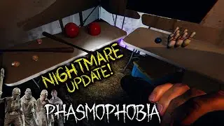 These Ghosts are Playing Games! (Phasmophobia: Nightmare Update / Maple Lodge Campsite Gameplay)