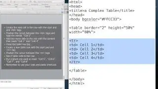 Lesson # 10 Complex Table