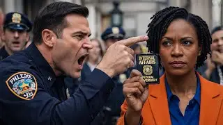 Racist Cop Punches Black Woman &mdash; CIA Credentials Instantly End Him