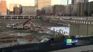 First concrete poured at Sacramento ESC site