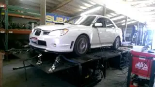Dyno run at Subaru Stuff Shop