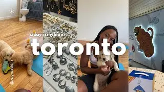 day in my life as an incoming medical student | toronto, puppy yoga & reading vlog