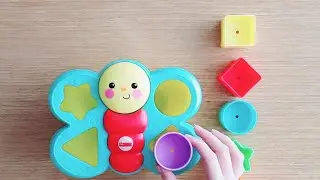 도형 상자로 쉽고 재미있는 도형 놀이 Learning shapes and colors  for kids, фигуры цвета  по-английски,學英語, 영어  배워요