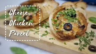 OMG!  Easiest 15-Minute Chicken Cheese Parcels