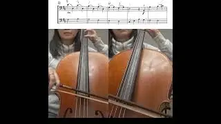 RCM Level 2 Cello - Etude in D major Piatti cello method book 1, no. 14 #Richmond #celloteacher師