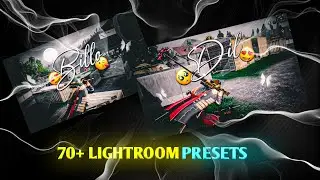 70+ Thumbnail Presets For Pubg Montage 💓🥀 Lightroom Presets || zx764