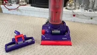 Dyson DC07 Low Reach (2004) Вертикальный пылесос без мешка для сбора пыли &mdash; распаковка и первый в...