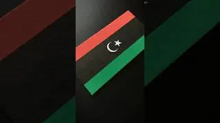 LIBYA 🇱🇾 Flag Drawing #africa #flagsdrawing #art