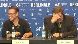 MONUMENTS MEN - Ungew&ouml;hnliche Helden - Pressekonferenz 1/2 - Berlin HD German Premiere Germany