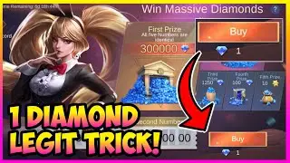 TRICK IN MEGA DIAMONDS SUPER LEGIT | MOBILE LEGENDS