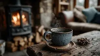 Акустическая гитара для учебы ~ Зимний холод | Уютная осенняя музыка для концентрации