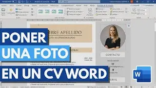 Cómo Insertar y Editar una Foto en un Curriculum Word