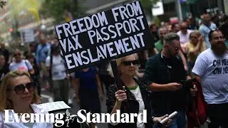 Thousands attend anti-lockdown protest in London